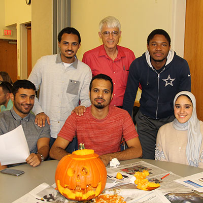 International students and the VCU community interact at Global Cafe