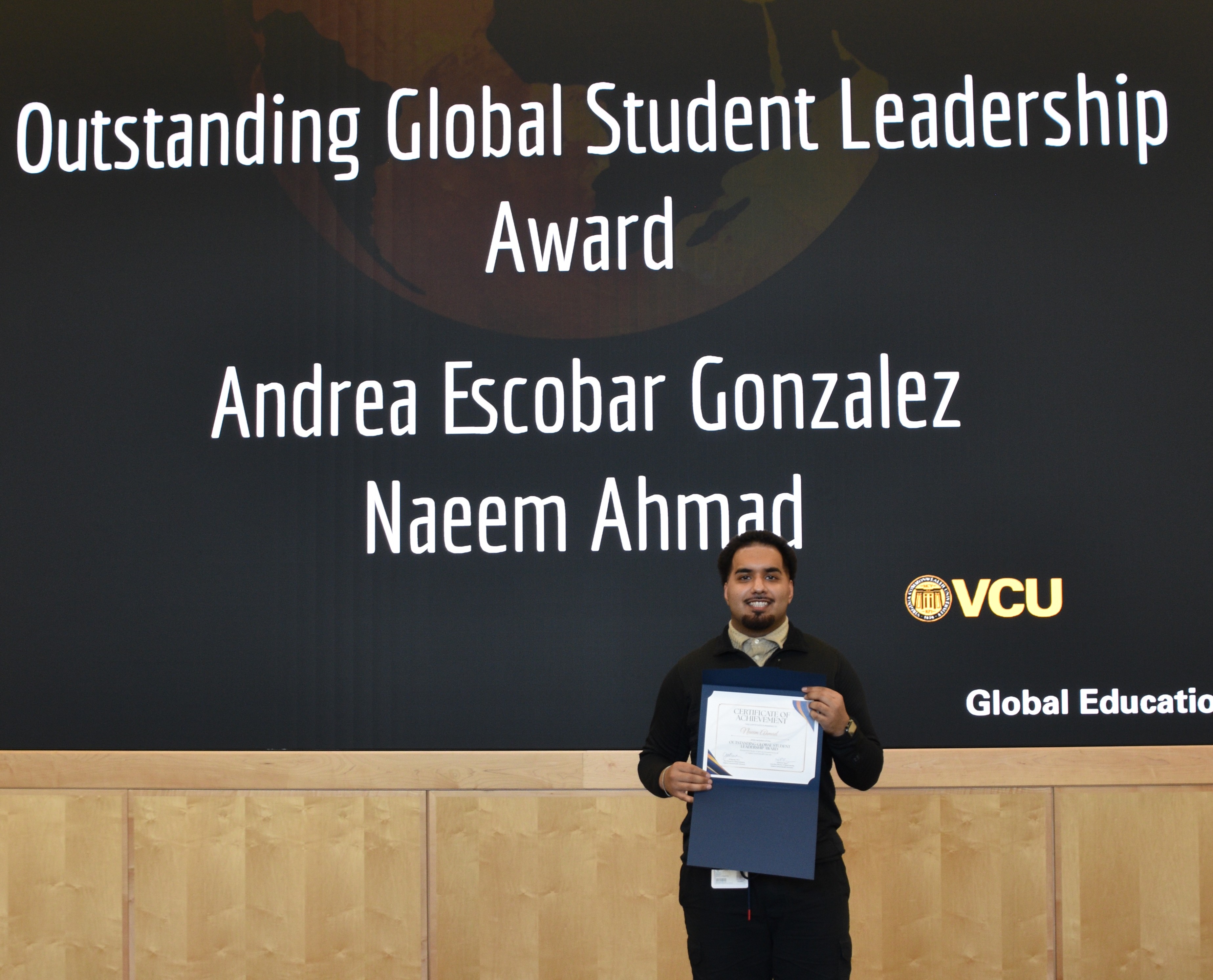 Outstanding Global Student Leadership Award